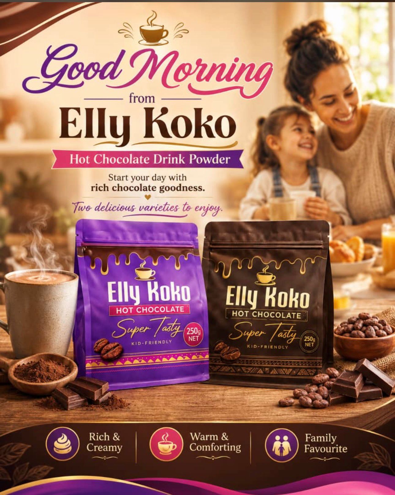 Elly Koko Hot Chocolate Nigeria